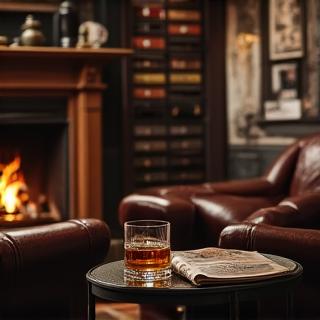 Area lounge per sigari e distillati